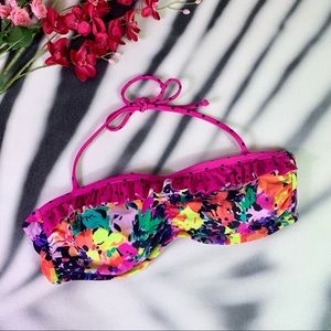 Xhilaration | Colorful/Polka Dot Bikini Top